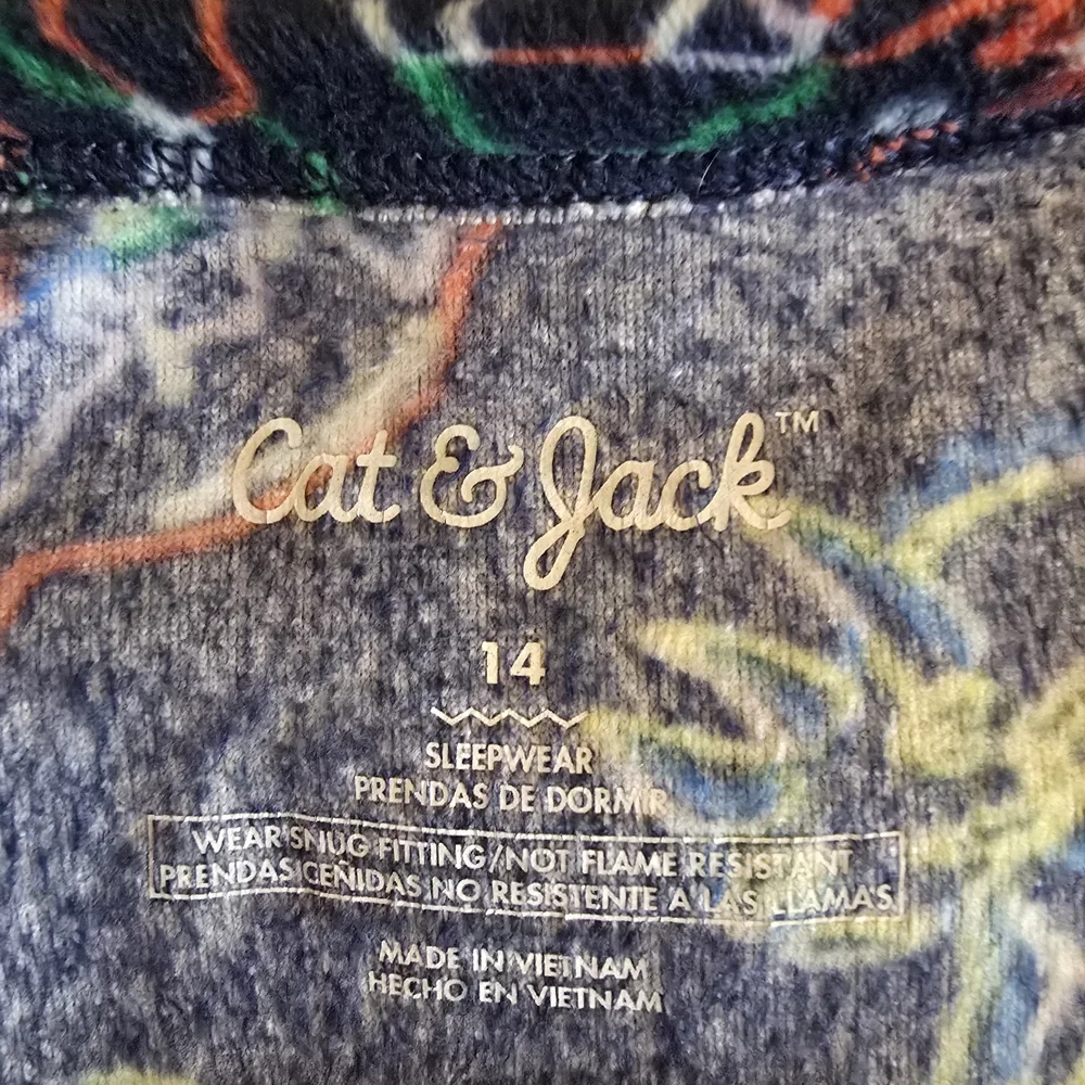 Cat & Jack Boys Softest Sleepwear - Dinosaur Print - Picture 2 of 5